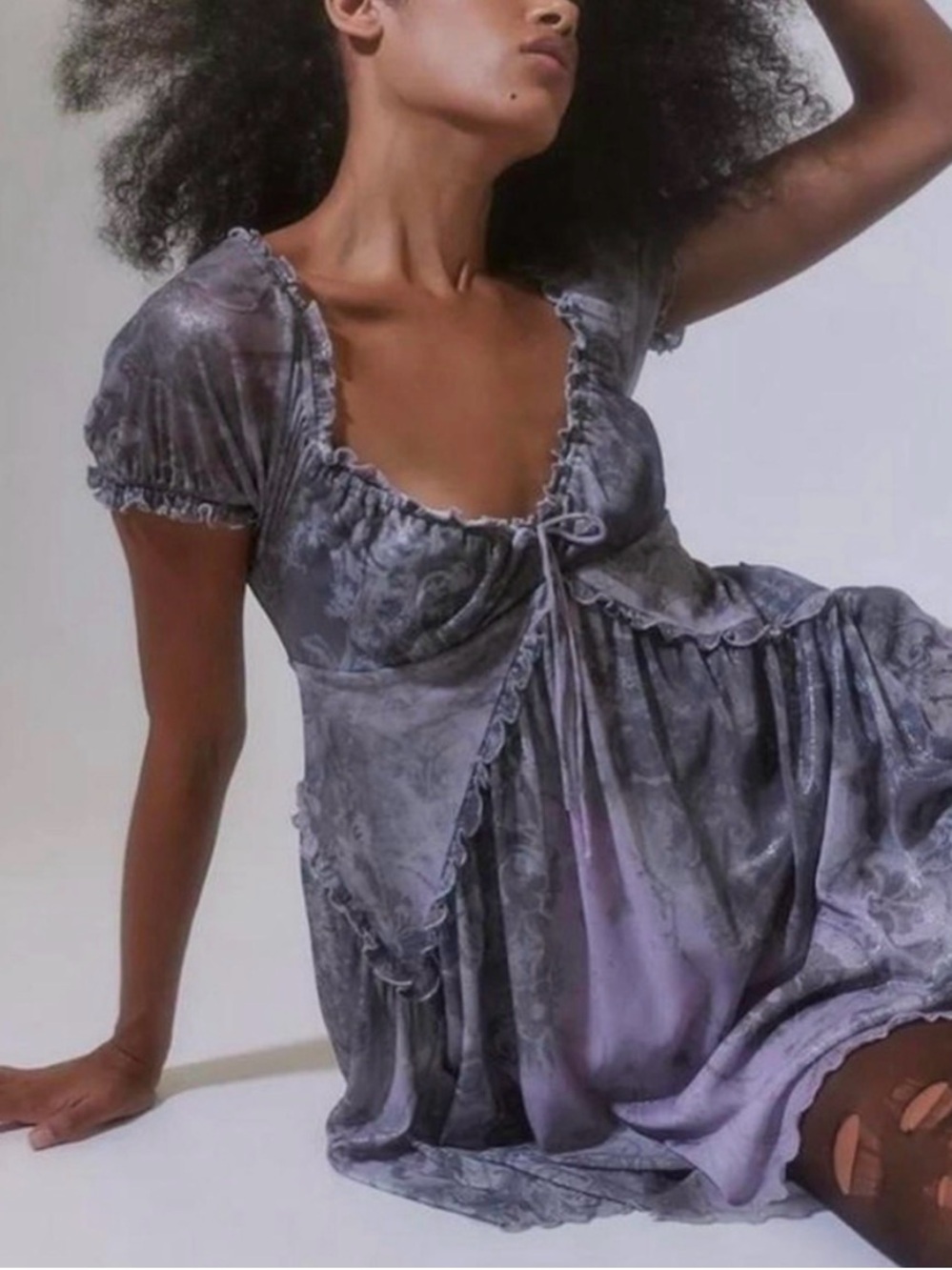 Urban Outfitters Sammy sparkle mini dress